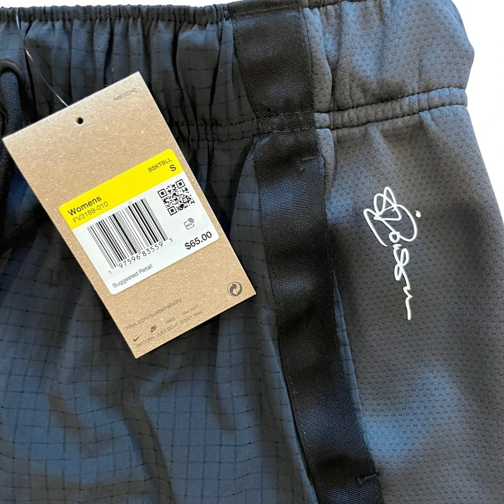 Nike Sabrina Ionescu Dri-FIT Basketball Shorts Anthracite Black FV3189-010 Small